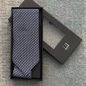 Dunhill tie, never used, trumpet design